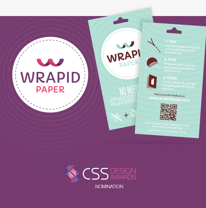wrapid-paper-label-design