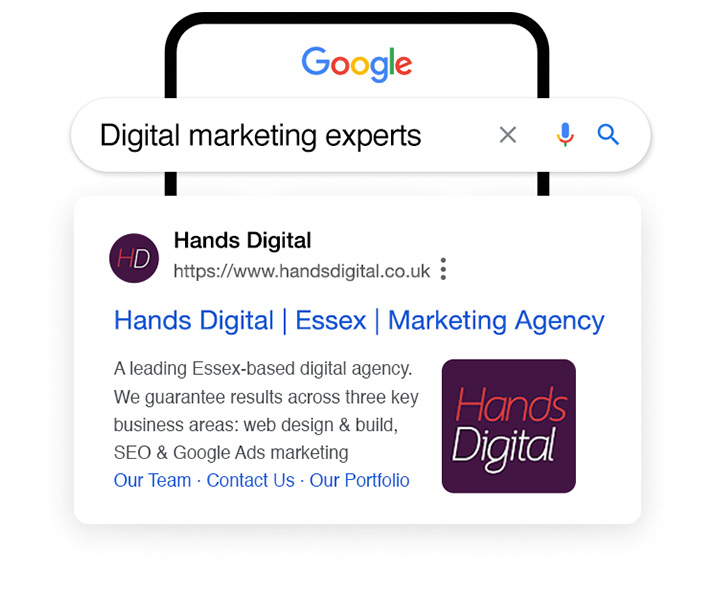 Digital Marketing Experts - Essex - Hands Digital